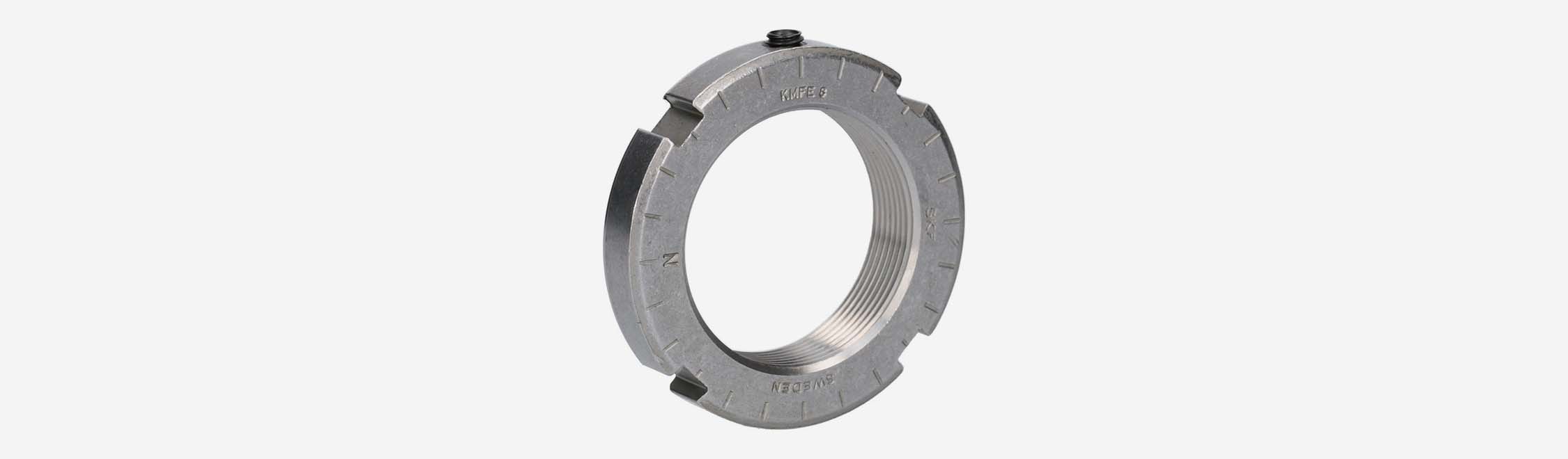 KMFE系列带整体锁定的锁紧螺母