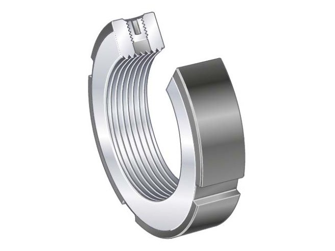 ZM-ZMA系列径向防松锁紧销的锁紧螺母